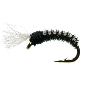 Tube Midge Internal Wire, Black - Conejos River Anglers