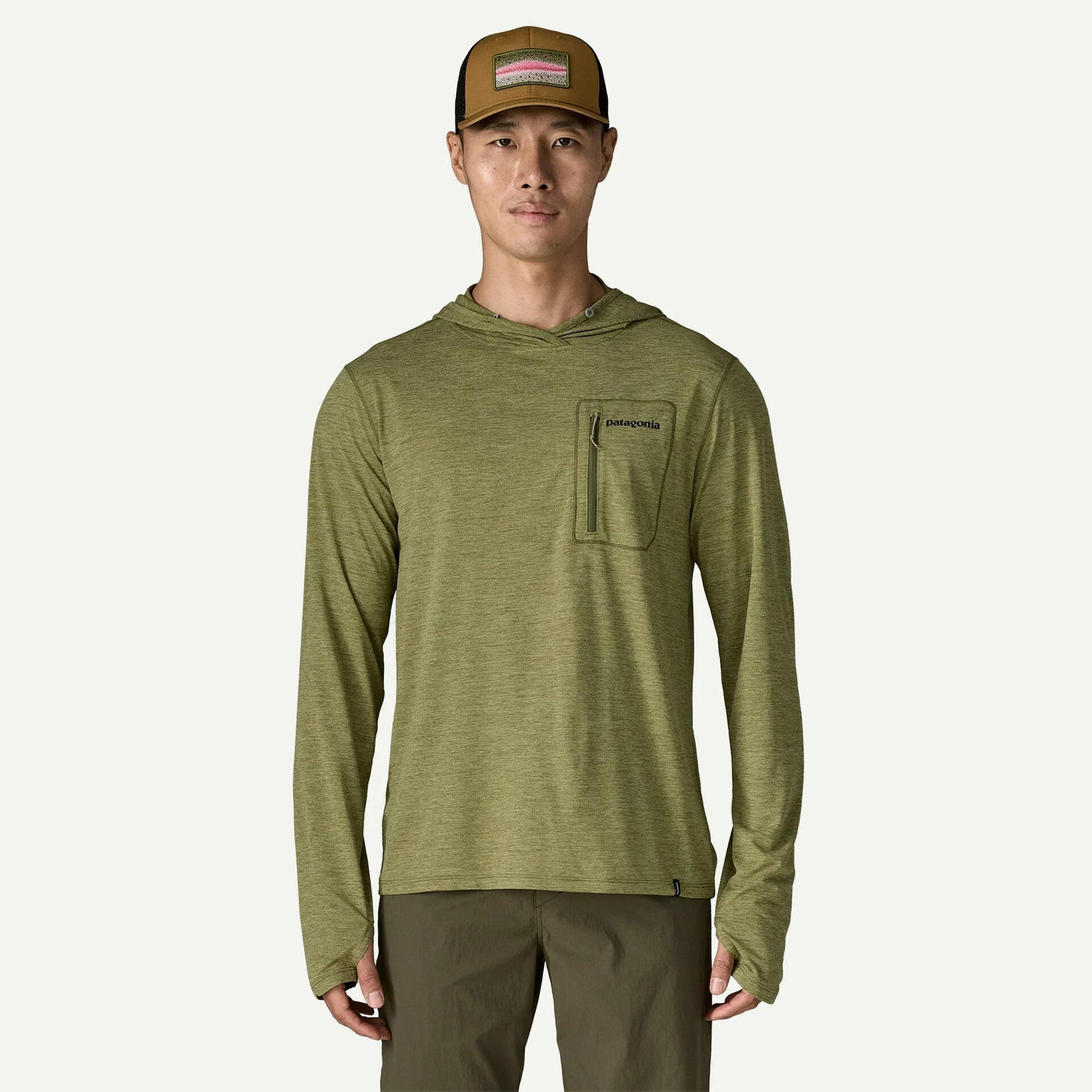 Patagonia M's Cap Cool Sun Hoody - Fitz Roy Trout - Conejos River Anglers