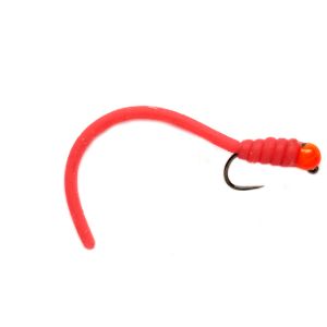 Barbless Squirminator Red - Conejos River Anglers
