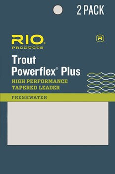 RIO Powerflex Plus Leader 2 Pack - Conejos River Anglers